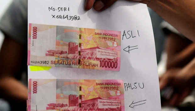 Meroket BI Bali Terima 536 Lembar Uang  Palsu  di  Awal 2022 